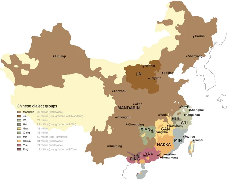 Диалекты в Китае | Изображение №2